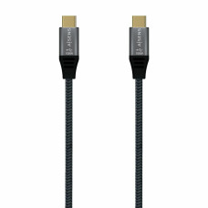 Cable USB-C Aisens A107-0671 1 m Gris (1 unidad)