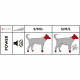 Cortapelos para mascotas Trixie TR1150 Acero Inoxidable Plástico