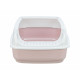 Cat Litter Box Trixie Delio White Lilac Plastic 38 × 20 × 50 cm