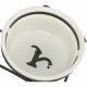 Dog Feeder Trixie White Black Ø 13 cm 250 ml