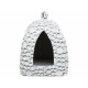 Caseta Trixie Blanco Gris 32 × 42 × 32 cm
