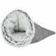 Carry bag Trixie Harvey White Black Grey Plush Ø 40 × 60 CM