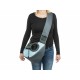Bolso Bandolera para Mascotas Trixie Sling Azul claro Gris claro Poliéster 5 × 25 × 18 cm