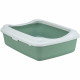 Cat Litter Box Trixie Classic White Green Plastic 37 × 15 × 48 cm