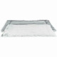 Alfombra para perros Trixie Blanco Negro Gris Felpa 75 × 55 cm