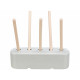 Feeder Trixie Grey Wood Ceramic 26 × 23 × 17 CM Hay
