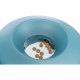 Dog Feeder Trixie Slow Feeding Blue Grey Natural rubber Plastic TPR Ø 23 cm 500 ml