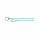 Dog Lead Trixie Be Nordic Blue Light grey S/M