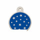 Identification plate Imarc PetScribe Passion Blue Silver