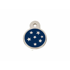 Placa identificativa Imarc PetScribe Passion Azul Plateado