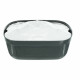 Pet Water Fountain Trixie Polygon White Grey Silicone Melamin 2,5 L 28 x 11 x 22 cm