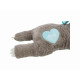 Peluche para perros Trixie Poliéster Felpa Oso perezoso 34 cm Multicolor