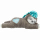 Peluche para perros Trixie Poliéster Felpa Oso perezoso 34 cm Multicolor