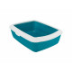 Arenero para Gatos Trixie Classic Azul Blanco Plástico 37 × 15 × 47 cm