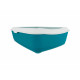 Arenero para Gatos Trixie Classic Azul Blanco Plástico 37 × 15 × 47 cm
