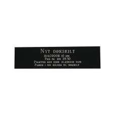 Placa identificativa Imarc Door
