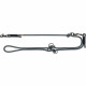 Dog Lead Trixie Black Grey XS/S