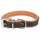 Dog collar Trixie Brown Light brown