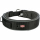 Dog collar Trixie Black Graphite L/XL 53-62 cm