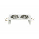 Dog Feeder Trixie White