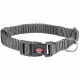 Dog collar Trixie New Premium Graphite XS/S 22-35 cm