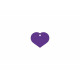 Placa identificativa Imarc Heart Lila