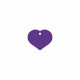 Placa identificativa Imarc Heart Lila