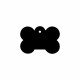 Placa identificativa Imarc Bone Negro