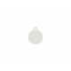 Placa identificativa Imarc Circle Blanco