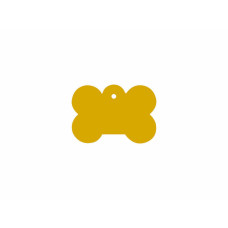 Placa identificativa Imarc Bone Amarillo Dorado