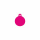 Placa identificativa Imarc Circle Rosa