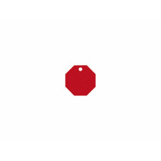 Identification plate Imarc STOP Red