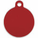 Identification plate Imarc Circle Red