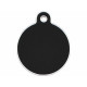 Placa identificativa Imarc Circle Negro