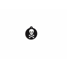 Placa identificativa Imarc Circle Negro