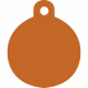 Placa identificativa Imarc Circle Naranja