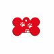 Placa identificativa Imarc Bone Rojo