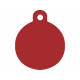 Identification plate Imarc Circle Red