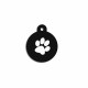 Placa identificativa Imarc Circle Negro