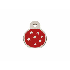 Identification plate Imarc PetScribe Passion Red Silver