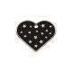 Placa identificativa Imarc PetScribe Passion Negro Plateado