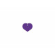 Identification plate Imarc Heart Lilac