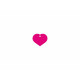 Placa identificativa Imarc Heart Rosa