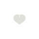 Placa identificativa Imarc Heart Blanco