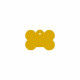 Identification plate Imarc Bone Yellow Golden