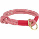 Dog Training Collars Trixie Soft Rope Red Cream XS 25 cm