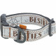 Dog collar Trixie BE NORDIC Grey M/L 40-60 cm