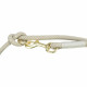 Ramal ajustable para perro Trixie Soft Rope Gris Gris claro S S/XL