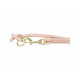 Adjustable dog leash Trixie Soft Rope Pink S S/XL