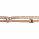 Adjustable dog leash Trixie Premium Caramel XS/S